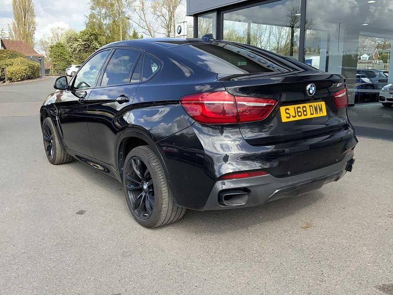 Used BMW X6 M50 Shadowline 376 HP (276 kW) 2018 Black SUV