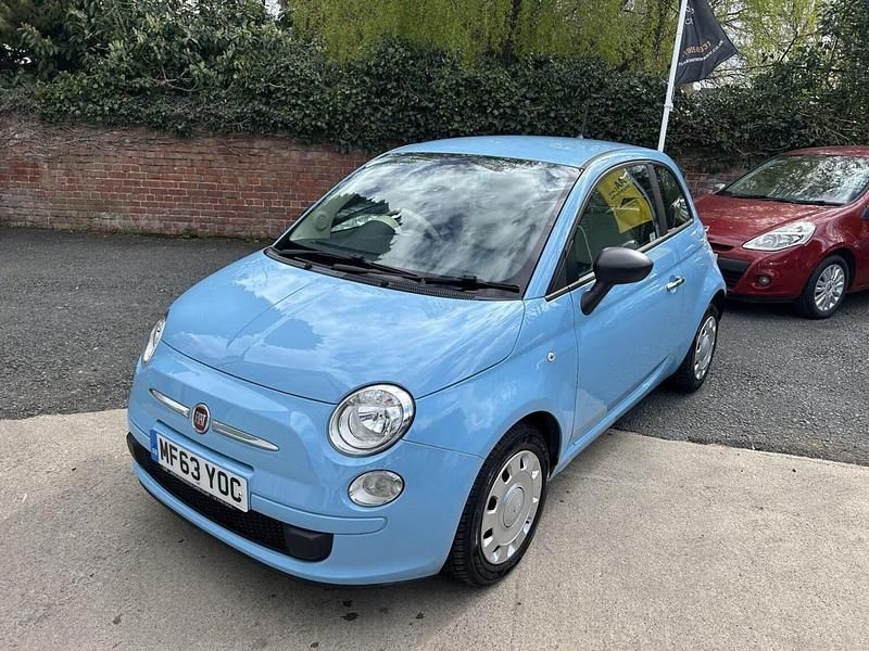 Used Fiat 500 Pop 69 HP (50 kW) 2013 Blue Hatchback