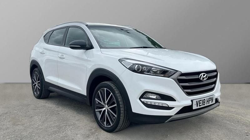 White Used 2018 Hyundai Tucson GO! SUV | £12,565 (Fair price) - Image 1/4