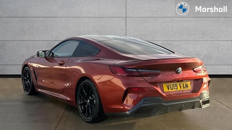 Used BMW M850 Comfort Edition 530 HP (389 kW) 2019 Orange Coupe