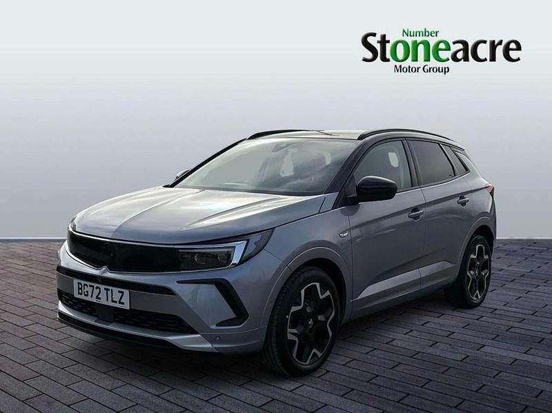 Used Vauxhall Grandland X Ultimate 128 HP (94 kW) 2022 Grey SUV