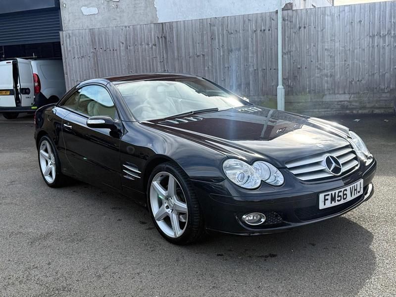 Used Mercedes SL350 272 HP (200 kW) 2007 Black Cabriolet