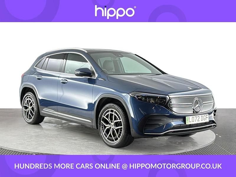 Used Mercedes EQA350 AMG line 214 kW (292 HP) 2022 Blue SUV