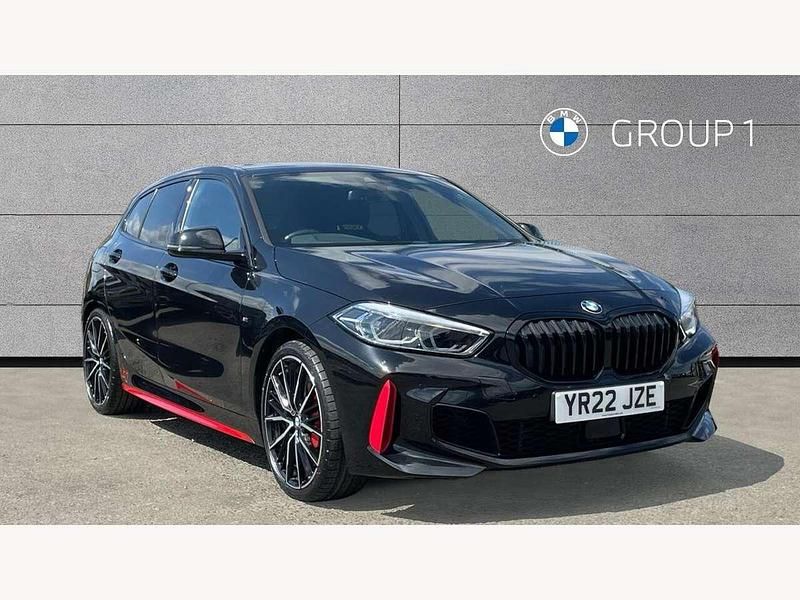 Black Used 2022 BMW 128 Comfort Edition Hatchback | £25,493 (Good price) - Image 1/4
