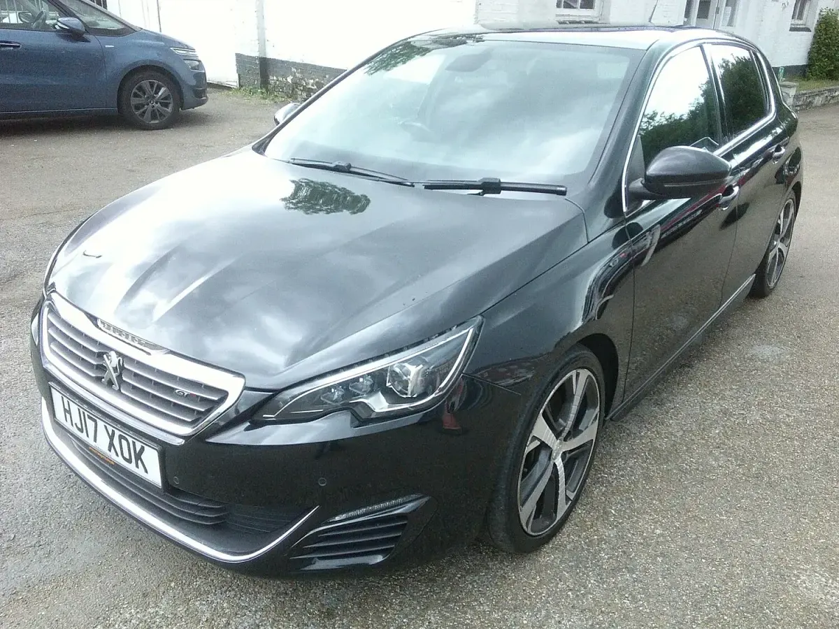 Used Peugeot 308 GT 2017 Black Hatchback
