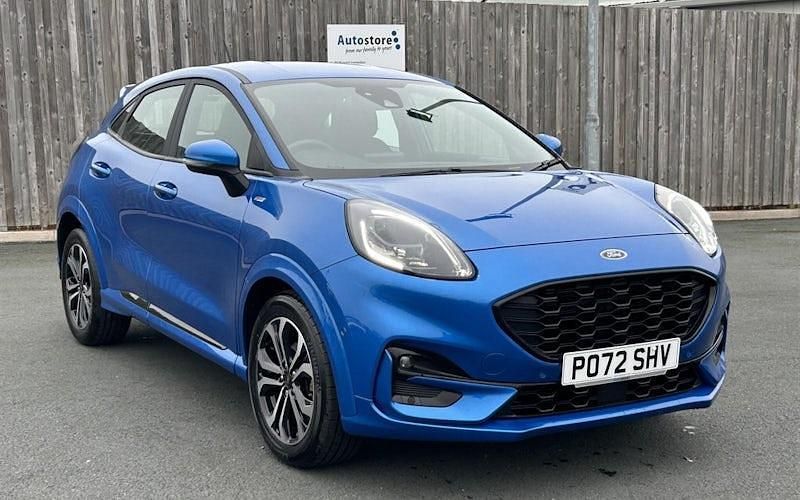 Used Ford Puma ST-Line 125 HP (91 kW) 2022 Blue Hatchback