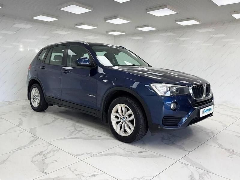 Used BMW X3 Impressive 190 HP (139 kW) 2015 Blue SUV
