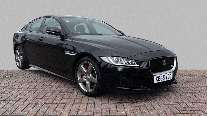 Black Used 2015 Jaguar XE Supercharged Sedan | £13,670 (Good price) - Image 1/4
