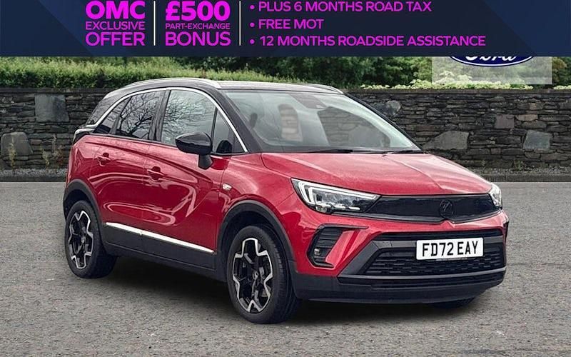 Used Vauxhall Crossland Ultimate 110 HP (80 kW) 2024 SUV