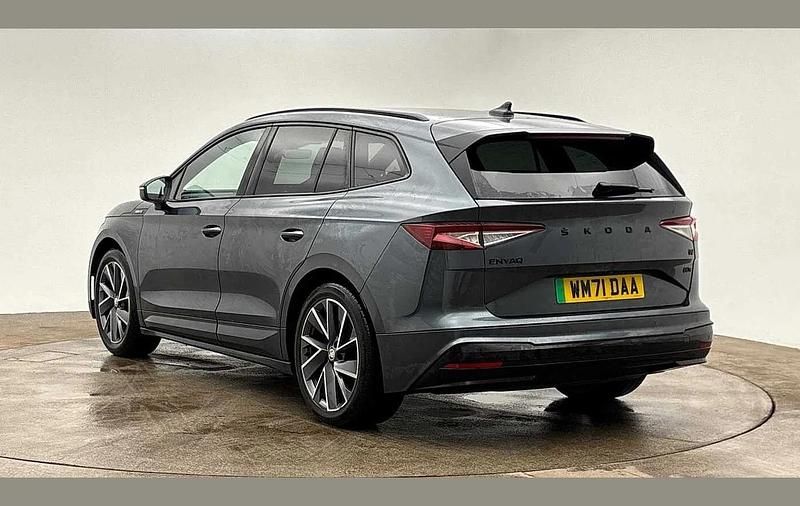 Used Skoda Enyaq iV SportLine 194 kW (265 HP) 2022 Quartz grey metallic SUV