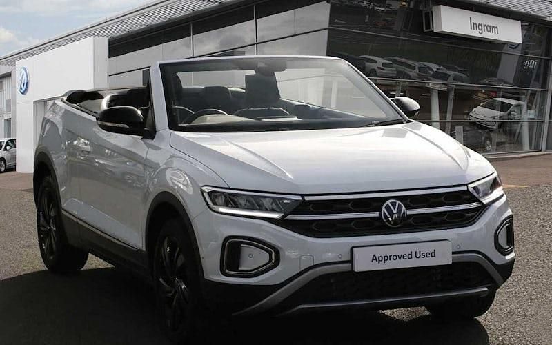 Used VW T-Roc Cabriolet Style 150 HP (110 kW) 2025 White Cabriolet