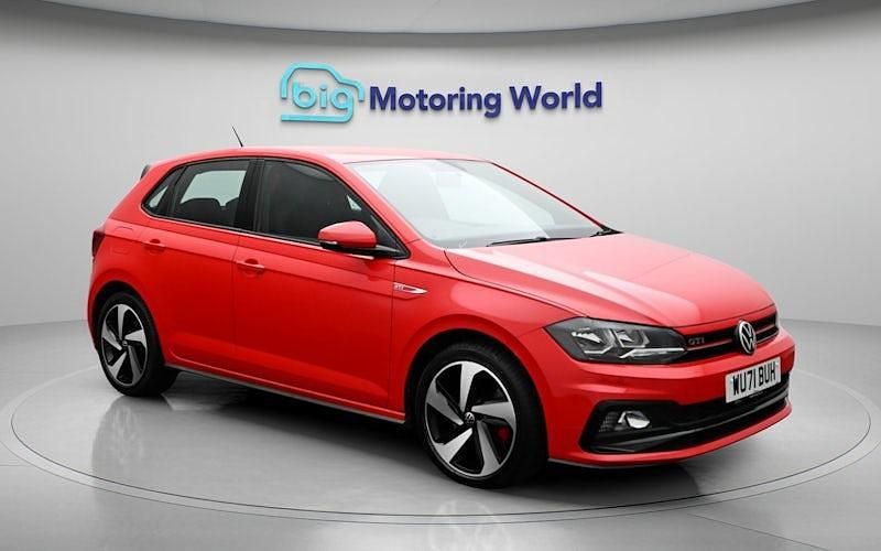Used VW Polo GTI 207 HP (152 kW) 2021 Red Hatchback
