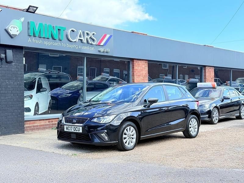 Black Used 2017 Seat Ibiza SE Hatchback | £6,995 (Good price) - Image 1/4
