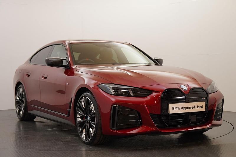 Red Used 2025 BMW i4 Comfort Edition Sedan | £52,490 (Expensive) - Image 1/4