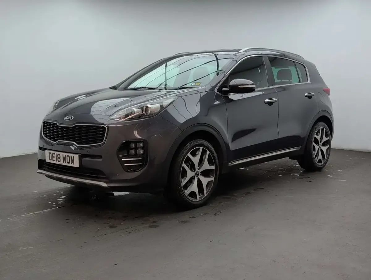 Used Kia Sportage GT-Line 115 HP (84 kW) 2018 Silver SUV