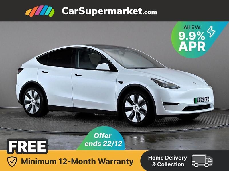 White Used 2022 Tesla Model Y Long Range AWD SUV | £25,197 (Fair price) - Image 1/3