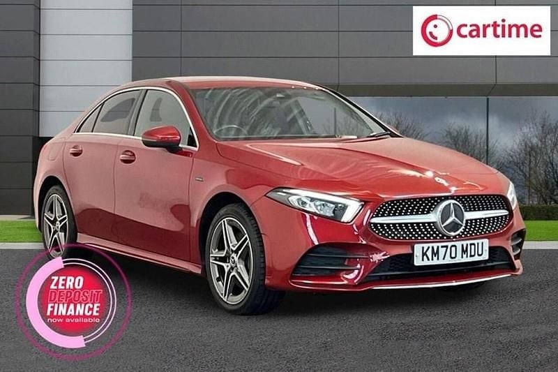Red Used 2020 Mercedes A250 AMG line Sedan | £15,400 (Good price) - Image 1/1
