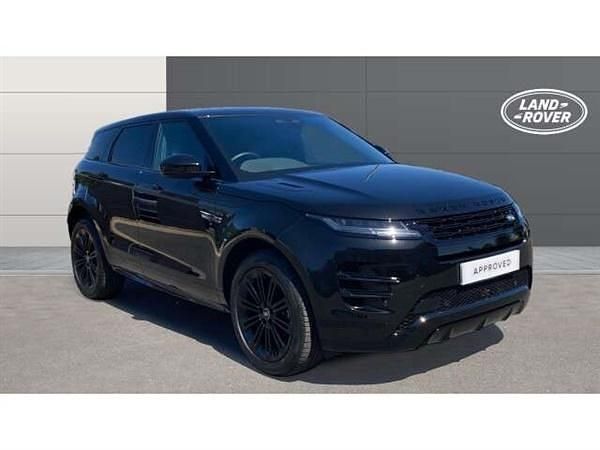 Black Used 2025 Land Rover Range Rover evoque HSE Dynamic SUV | £41,698 (Expensive) - Image 1/4