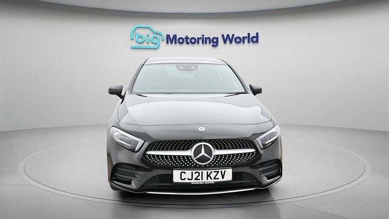 Used Mercedes A250 AMG line 2021 Black Hatchback