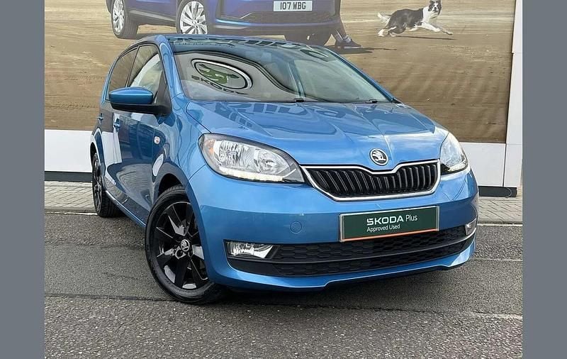 Used Skoda Citigo Colour Edition 60 HP (44 kW) 2019 Blue Hatchback