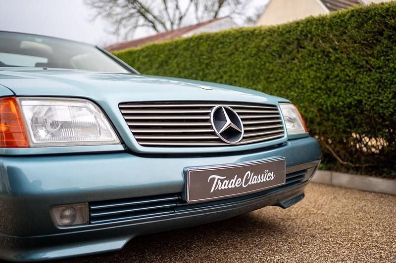Used Mercedes SL280 1994 Blue Cabriolet