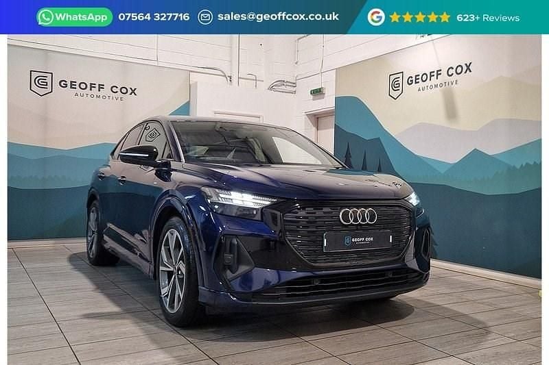 Used Audi Q4 e-tron Comfort 125 kW (170 HP) 2022 Blue SUV