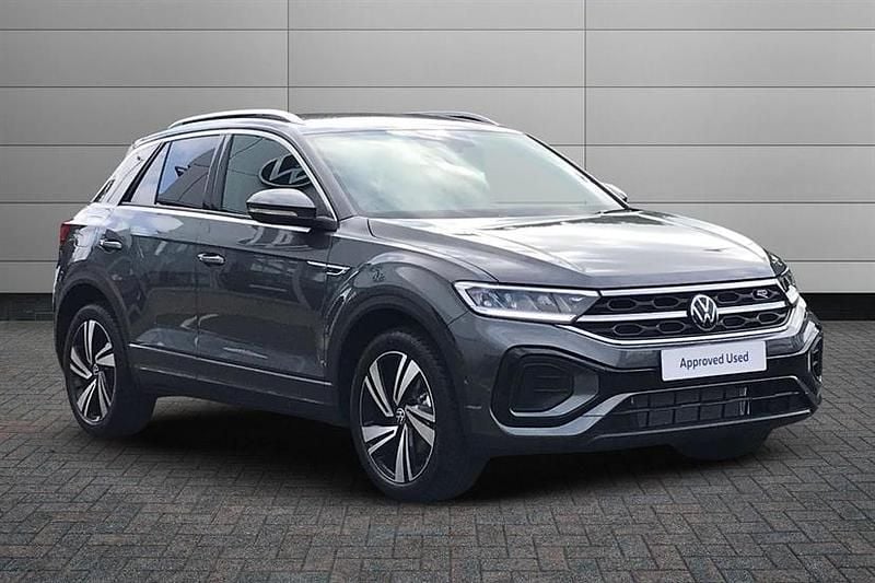 Indium grey New 2025 VW T-Roc R-line SUV | £32,050 (Fair price) - Image 1/4