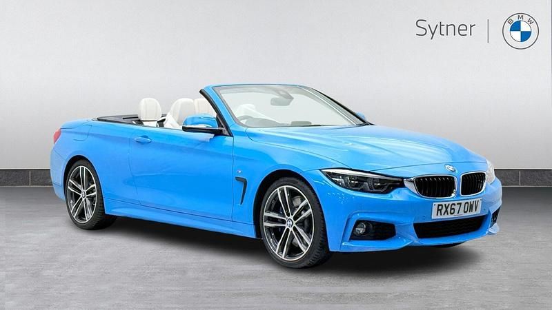 Blue Used 2017 BMW 440 M Sport Cabriolet | £28,500 (Expensive) - Image 1/4