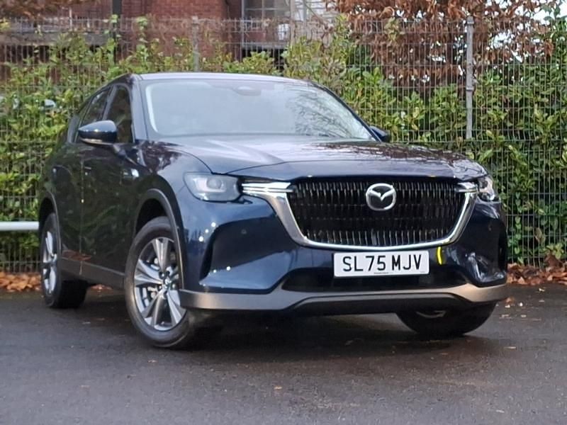 Blue New 2025 Mazda CX-60 Exclusive-Line SUV | £33,498 (Super price) - Image 1/4