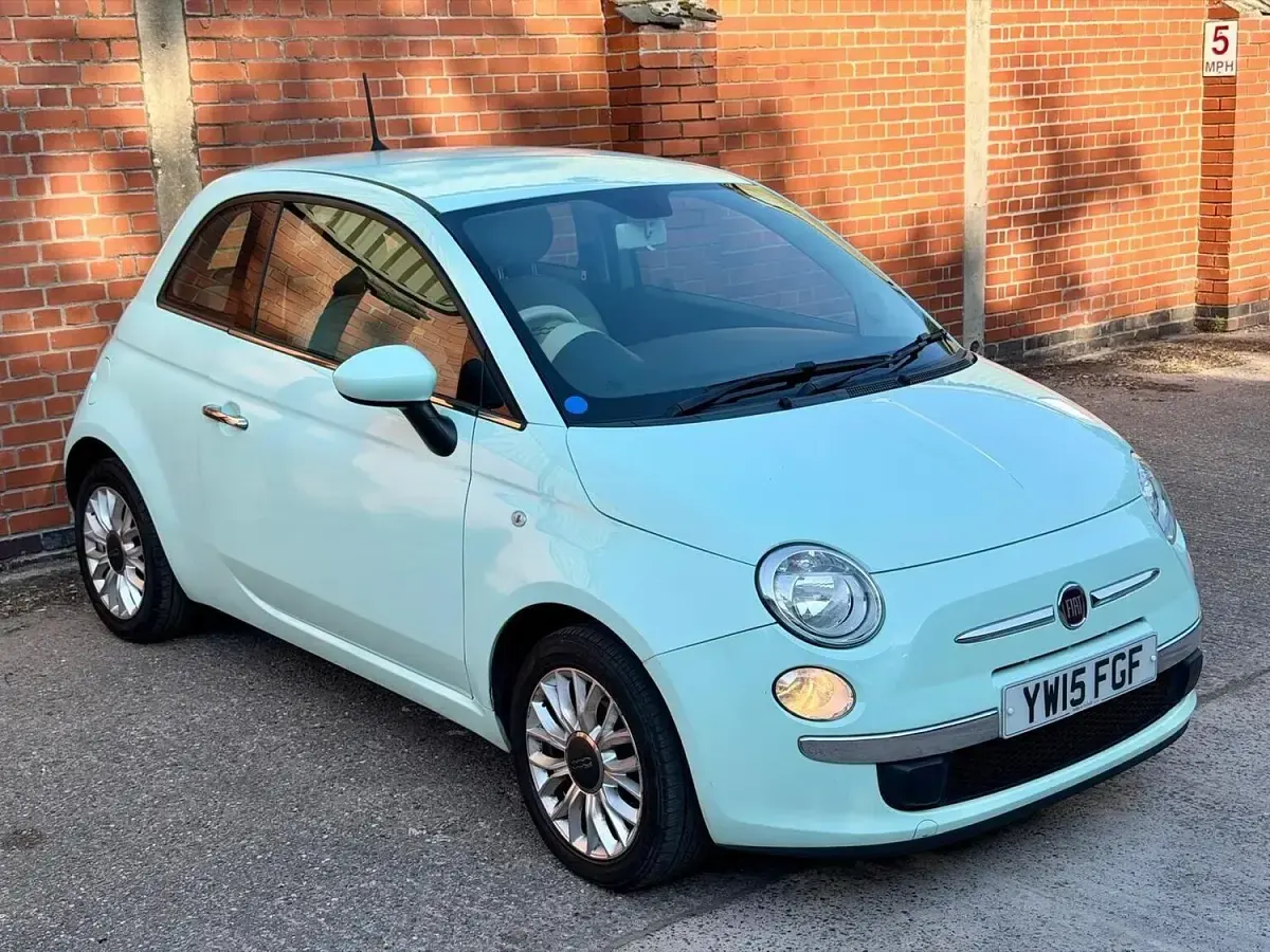 Used Fiat 500 Pop Star 69 HP (50 kW) 2015 Green Hatchback