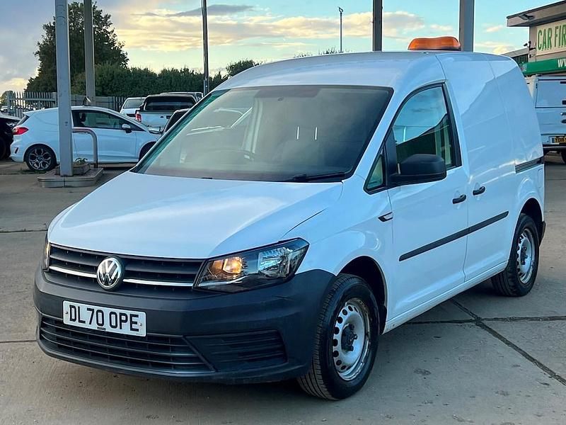 Begagnad VW Caddy Startline 102 HK (75 kW) 2020 Vit Minibuss