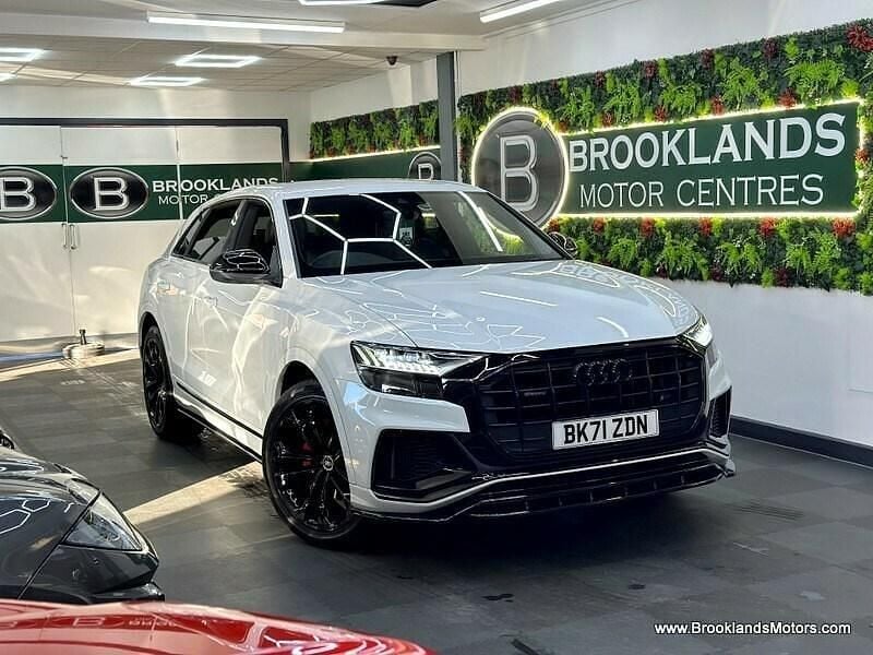 White Used 2021 Audi Q8 Black Edition SUV | £40,985 (A bit pricey) - Image 1/3