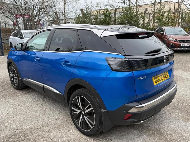 Used Peugeot 3008 Premium 129 HP (94 kW) 2022 Blue SUV