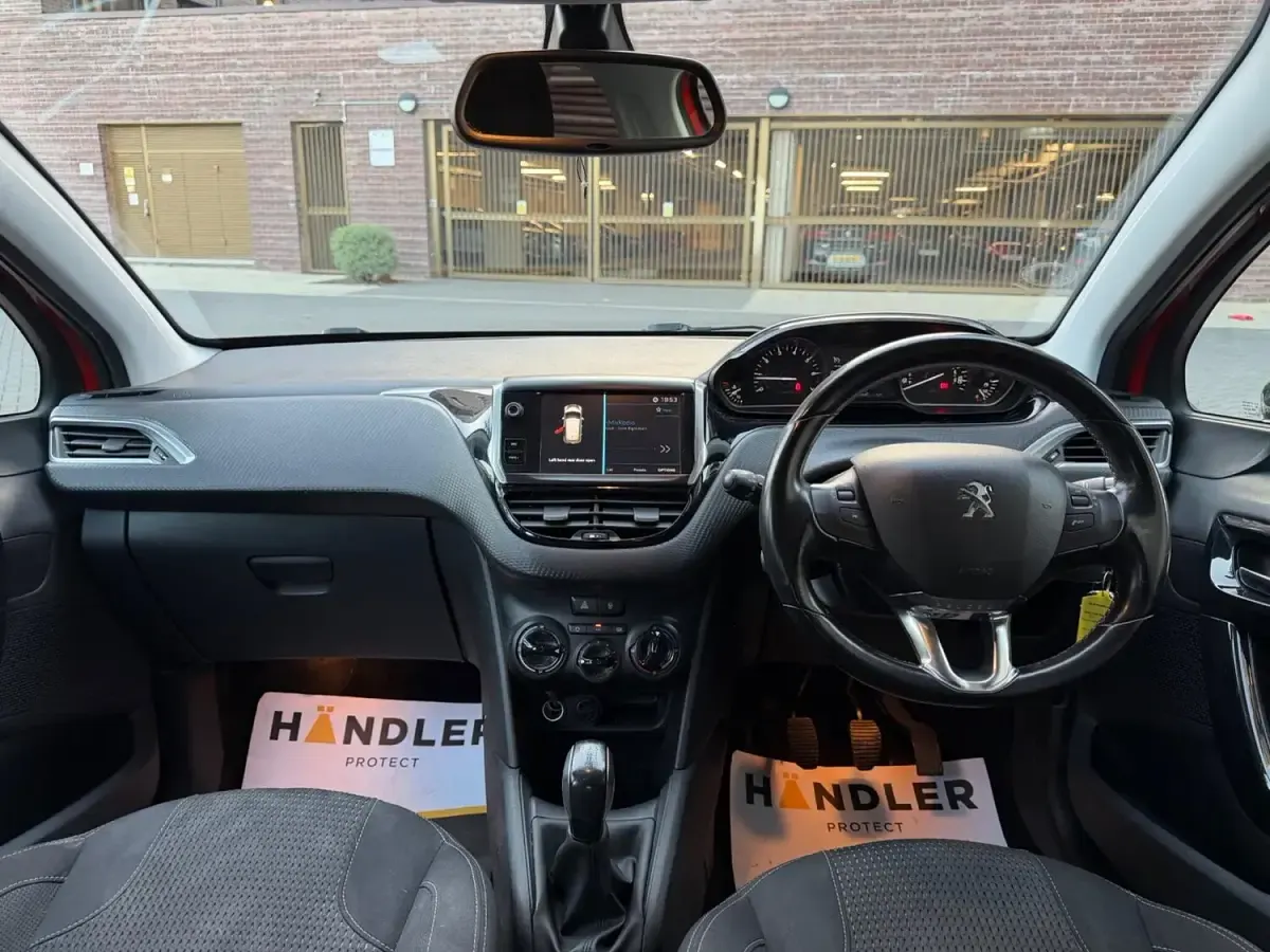 Used Peugeot 208 Allure 2018 Orange Hatchback