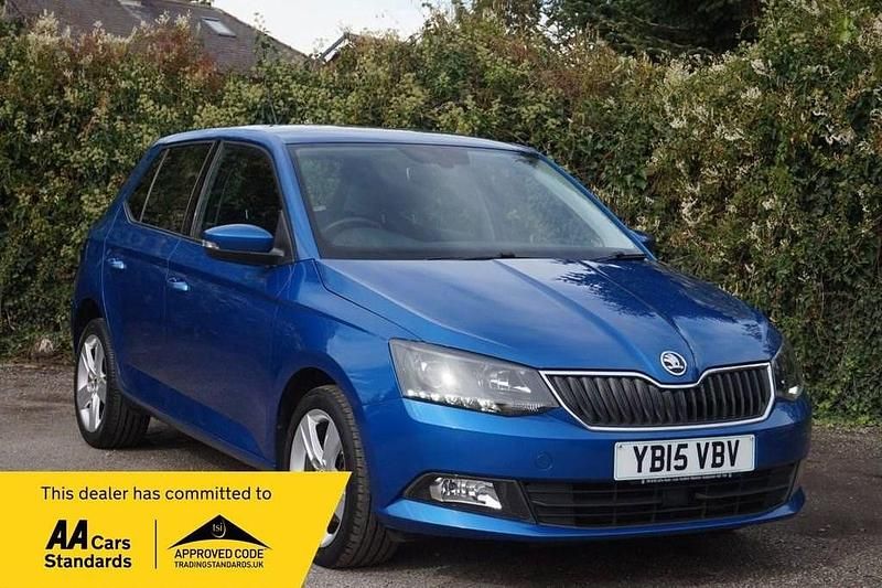 Blue Used 2015 Skoda Fabia SE L Hatchback | £5,490 (Fair price) - Image 1/3