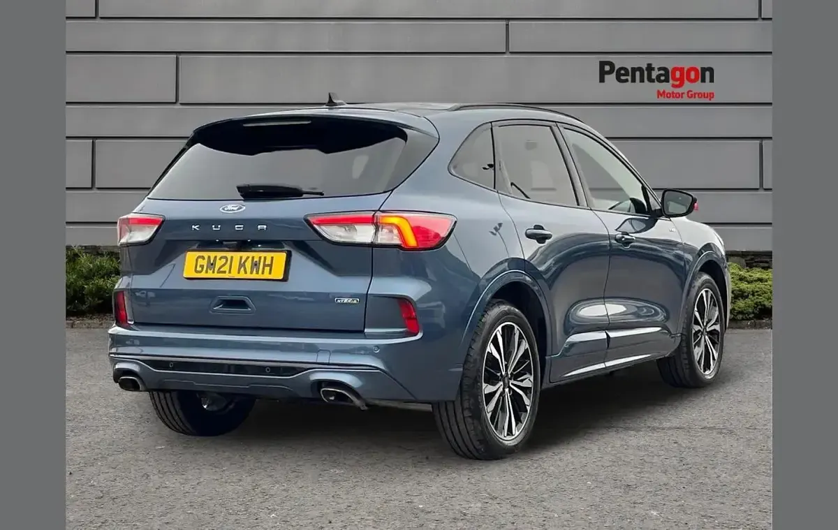 Used Ford Kuga ST-Line X 225 HP (165 kW) 2021 Blue SUV