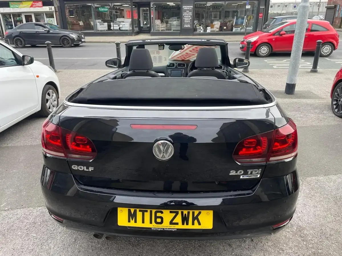 Used VW Golf Cabriolet SE 2016 Black Cabriolet