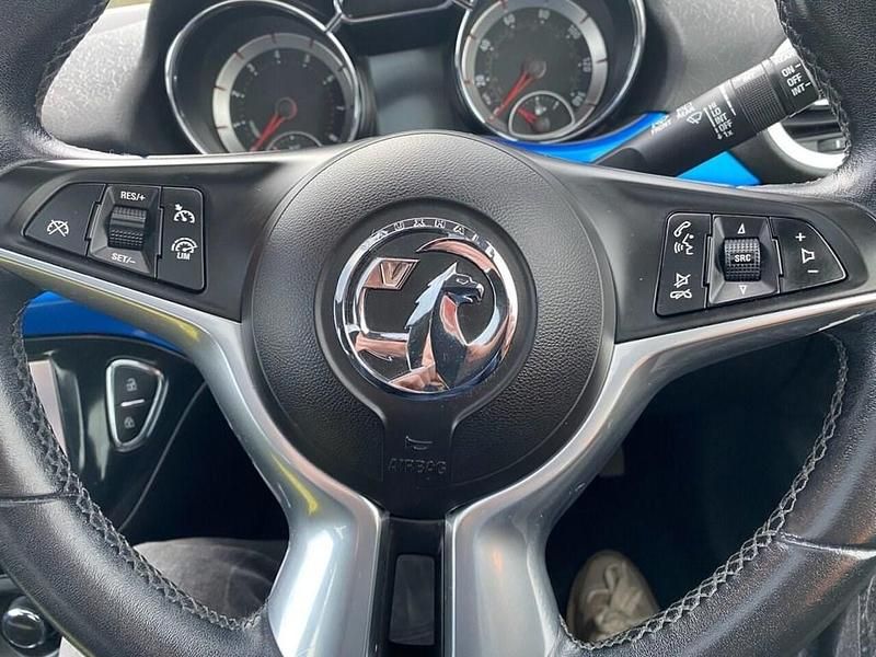 Used Vauxhall Adam Glam 70 HP (51 kW) 2015 Blue Hatchback