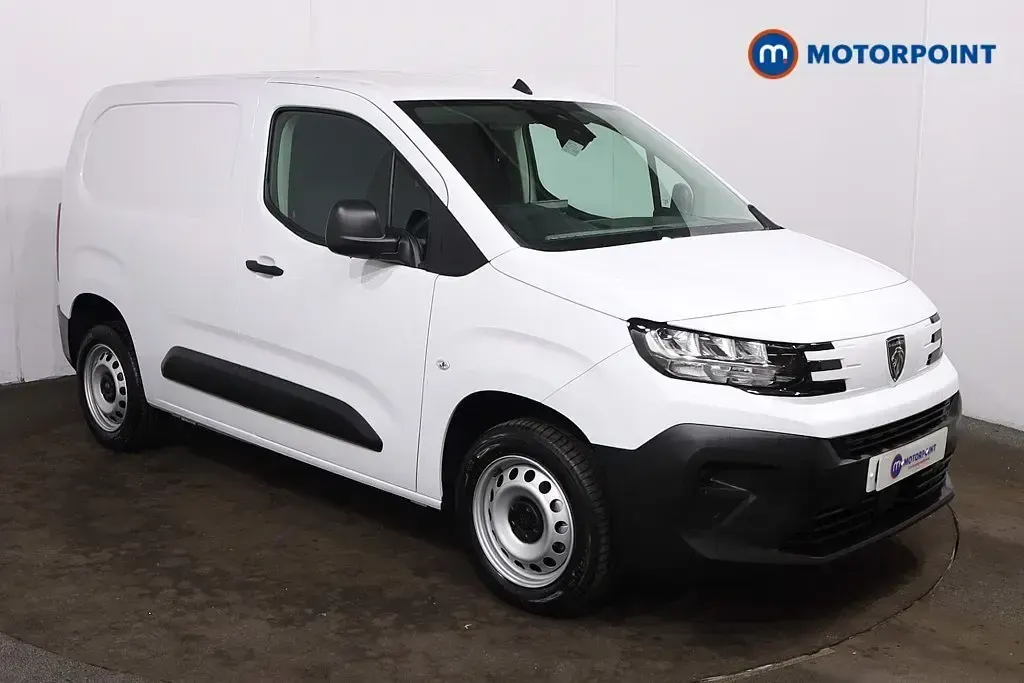Ny Peugeot Partner 2025 Vit Minibuss