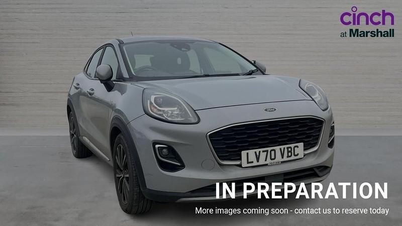 Used Ford Puma Titanium 125 HP (91 kW) 2021 Grey SUV