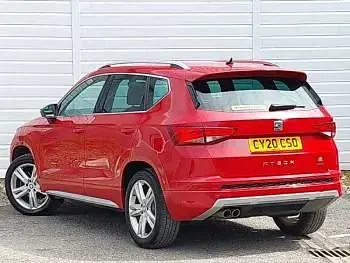 Begagnad Seat Ateca 4Drive 150 HK (110 kW) 2020 Röd SUV