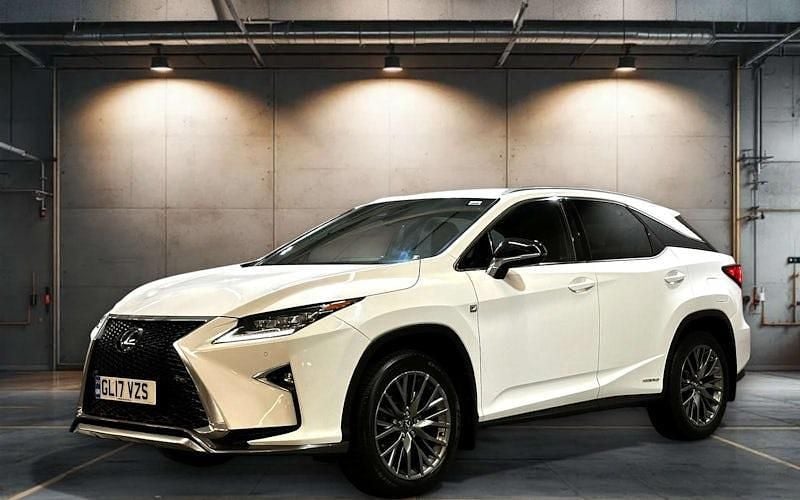 Used Lexus RX450h Sport Line 313 HP (230 kW) 2017 White SUV
