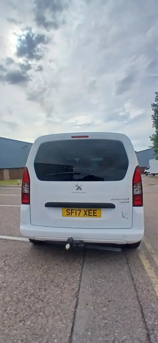 Used Peugeot Partner Tepee Active 2017 White MPV
