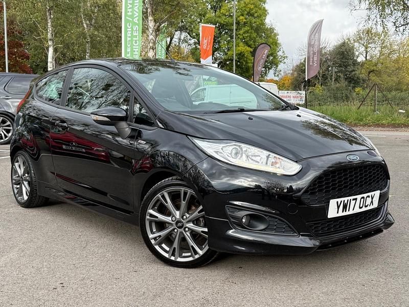 Black Used 2017 Ford Fiesta ST-Line Hatchback | £5,995 (Fair price) - Image 1/4