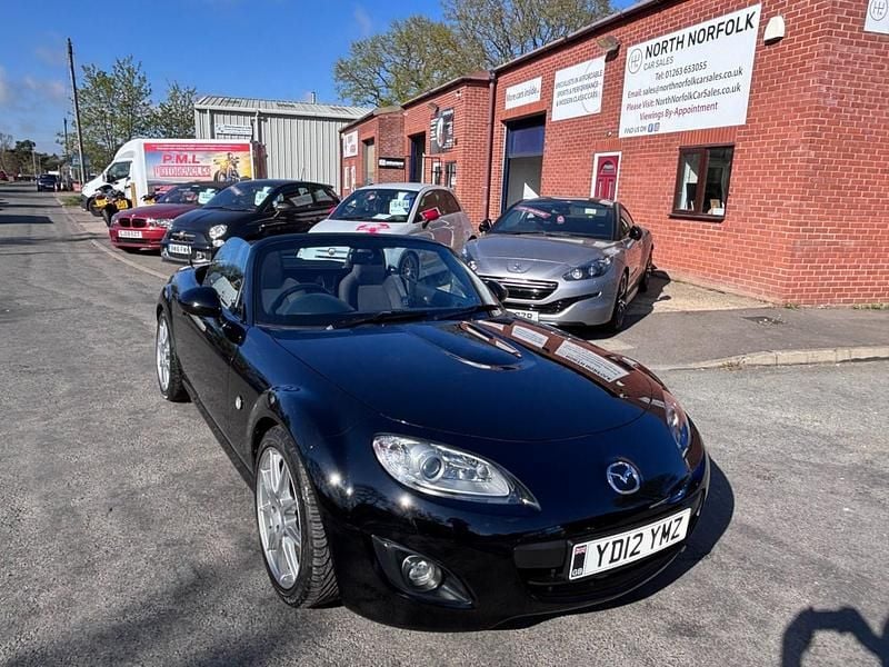 Used Mazda MX5 126 HP (92 kW) 2012 Black Cabriolet