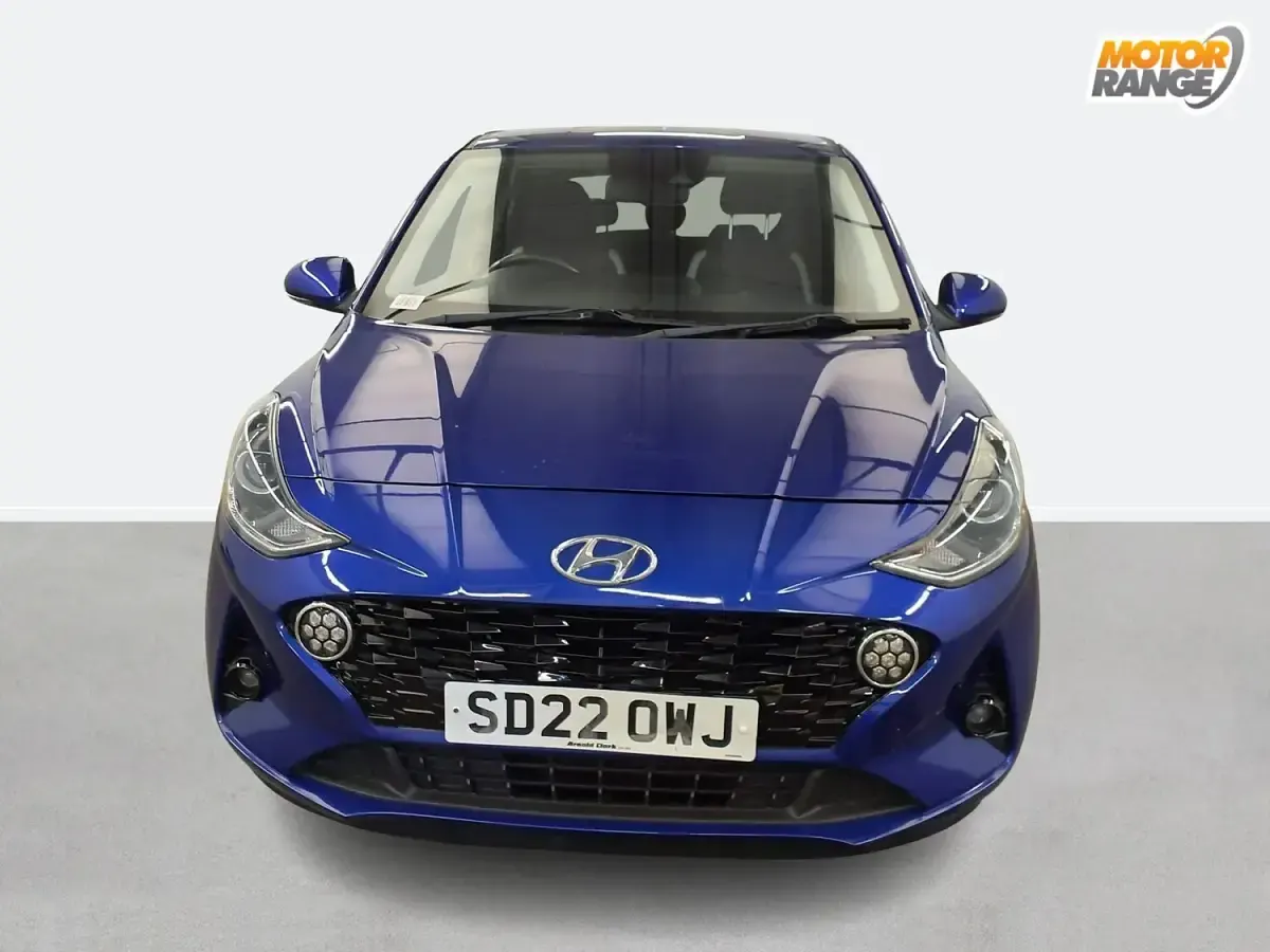 Używany Hyundai i10 Premium 67 KM (49 kW) 2022 Niebieski Hatchback