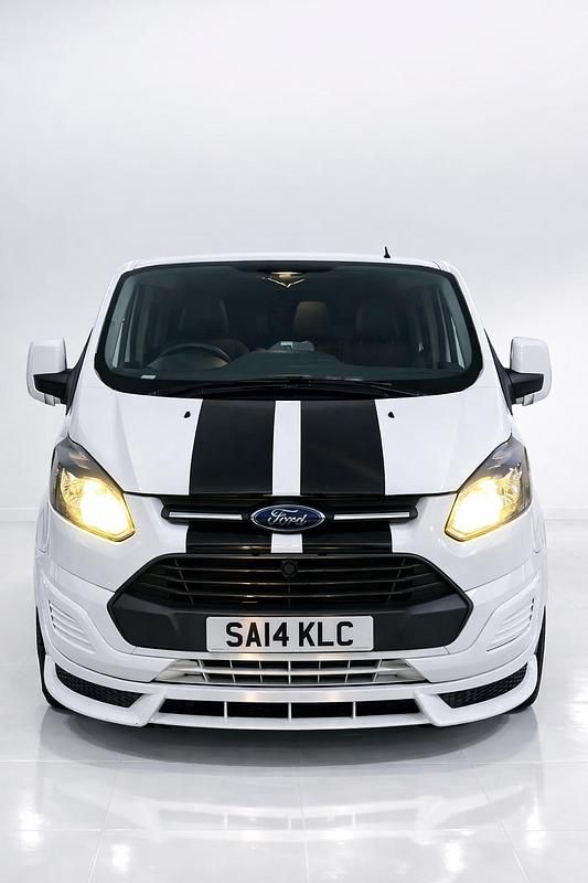 Used Ford Transit Custom 100 HP (73 kW) 2014 White Van