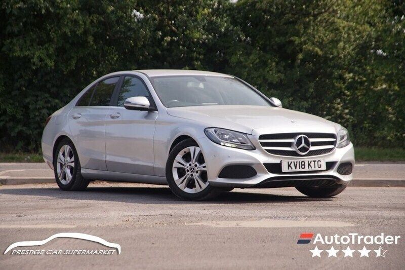Silver Used 2018 Mercedes C220 Executive Sedan | £12,499 (Super price) - Image 1/4