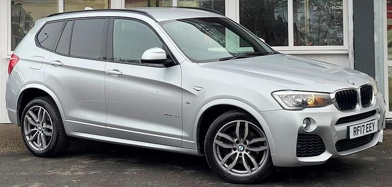 Used BMW X3 M Sport 190 HP (139 kW) 2017 Silver SUV