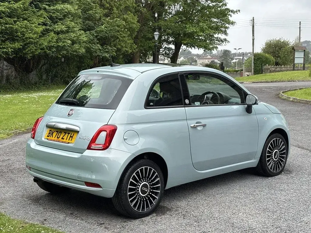Used Fiat 500 Launch Edition 70 HP (51 kW) 2020 Green Hatchback